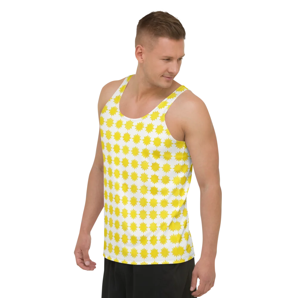 Solar Check on Men's Tank Top — Left Front