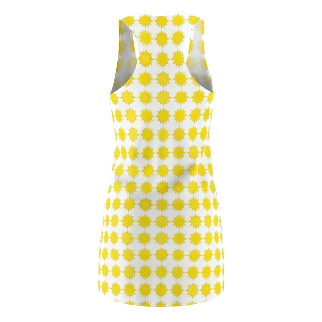Solar Check on Racerback Dress — Back