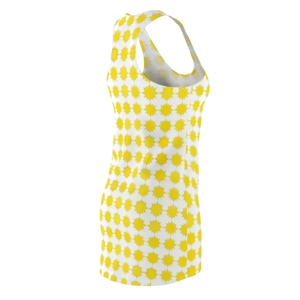 Solar Check on Racerback Dress — Back Side