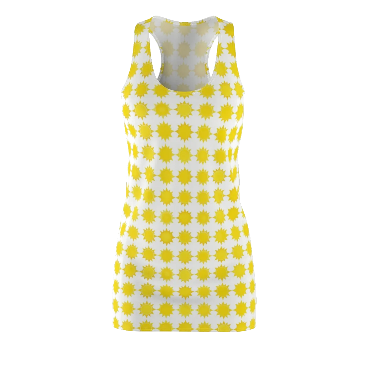 Solar Check on Racerback Dress — Front
