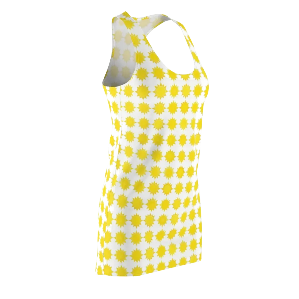Solar Check on Racerback Dress — Front Side