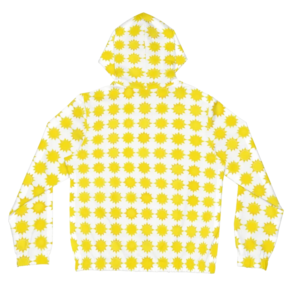 Solar Check on Women's Full-Zip Hoodie — Back