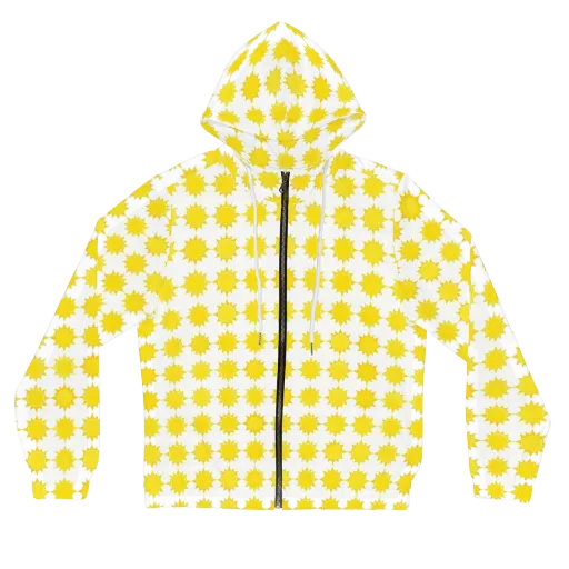 Solar Check on a Women's Full-Zip Hoodie