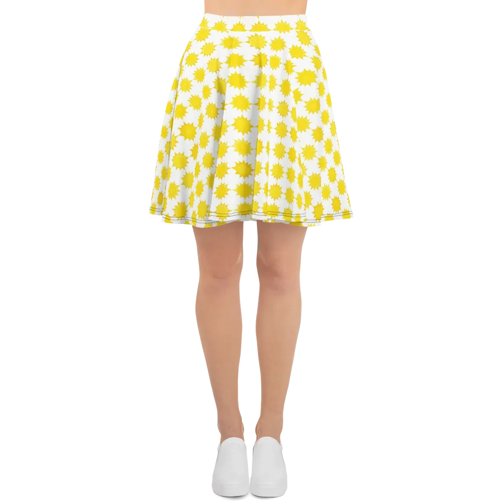 Solar Check on Skater Skirt — Front