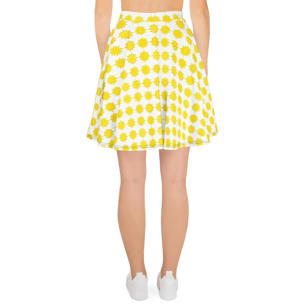 Solar Check on Skater Skirt — Back