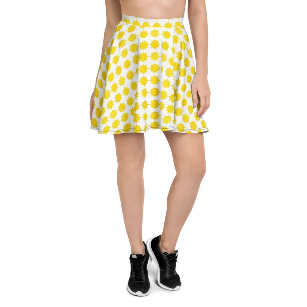 Solar Check on Skater Skirt — Front