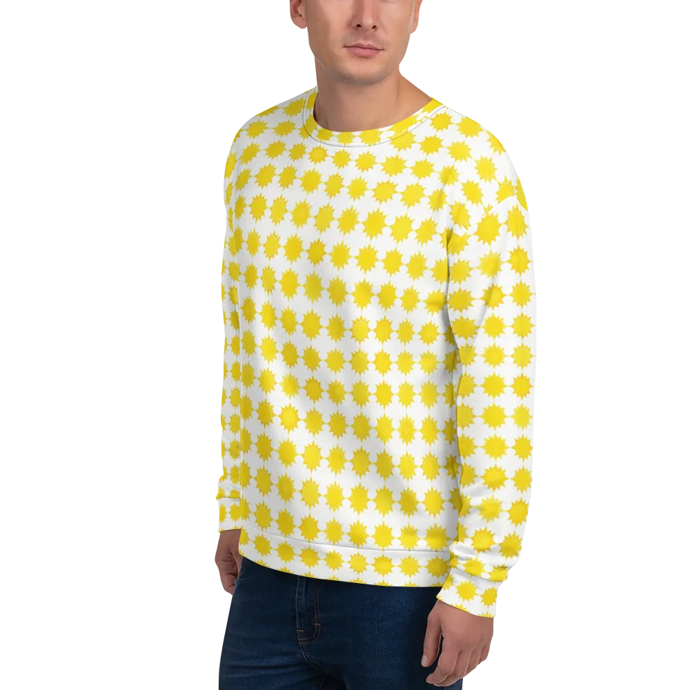 Solar Check on Sweatshirt — Left Front