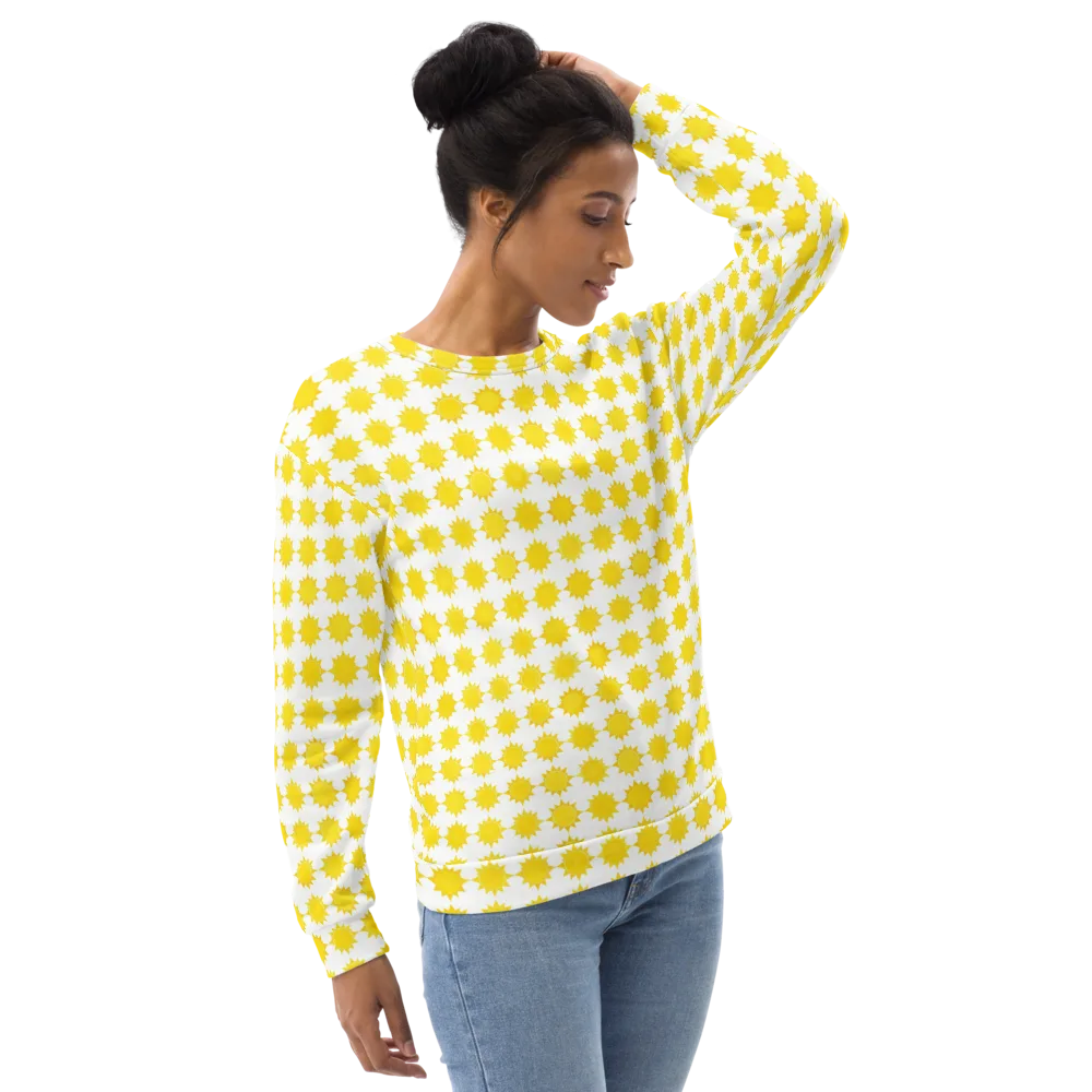 Solar Check on Sweatshirt — Right Front