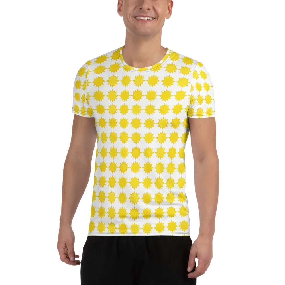 Solar Check on Men's Athletic T-Shirt — Front