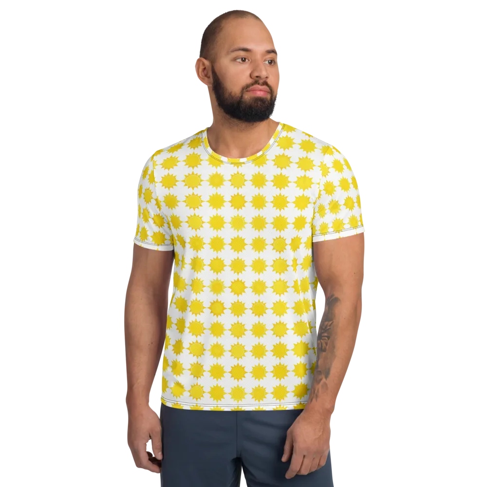 Solar Check on Men's Athletic T-Shirt — Front