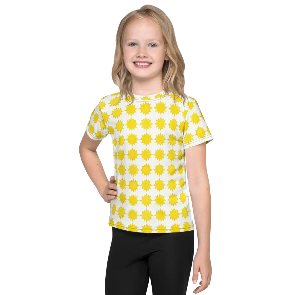Solar Check on Kids Crew Neck T-Shirt — Front