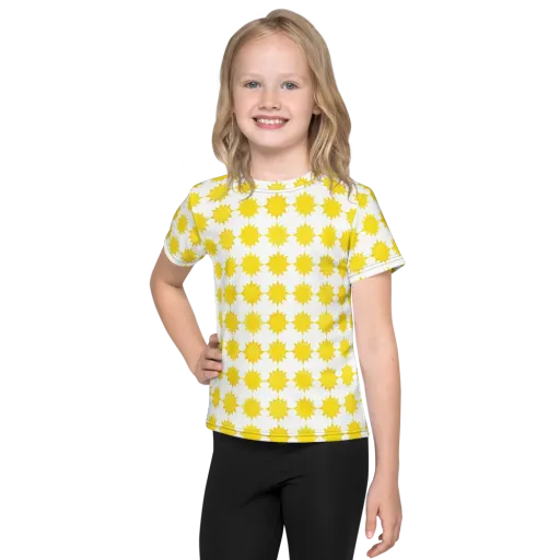Solar Check on a Kids Crew Neck T-Shirt