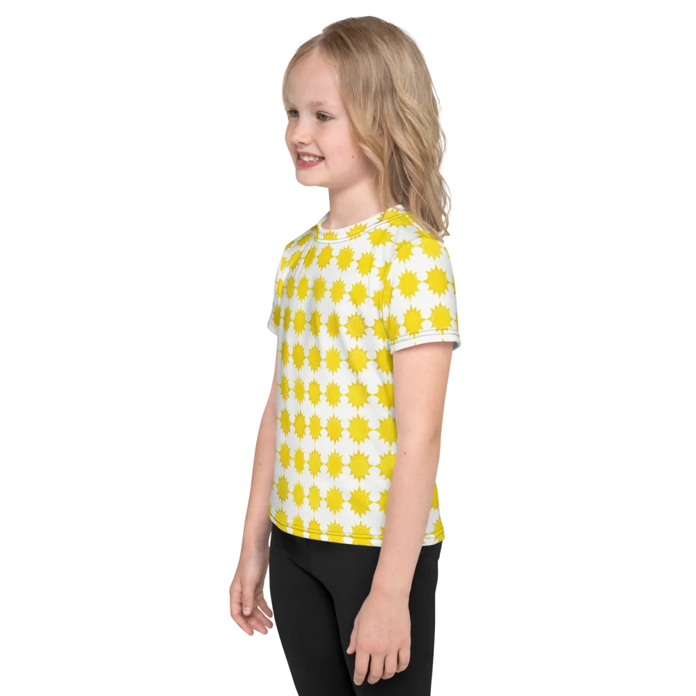 Solar Check on Kids Crew Neck T-Shirt — Left