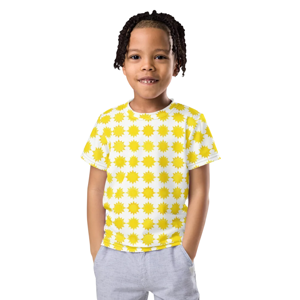 Solar Check on Kids Crew Neck T-Shirt — Front