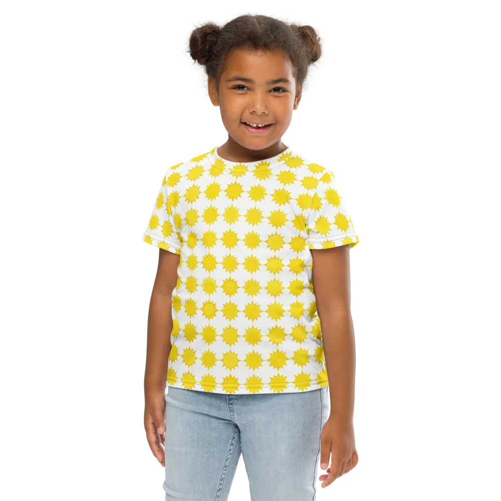 Solar Check on Kids Crew Neck T-Shirt — Front
