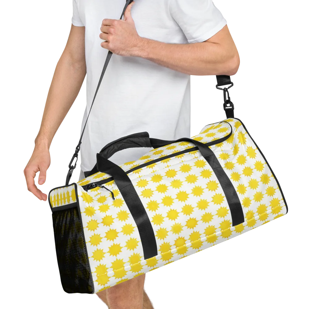 Solar Check on Duffle Bag — Right Front