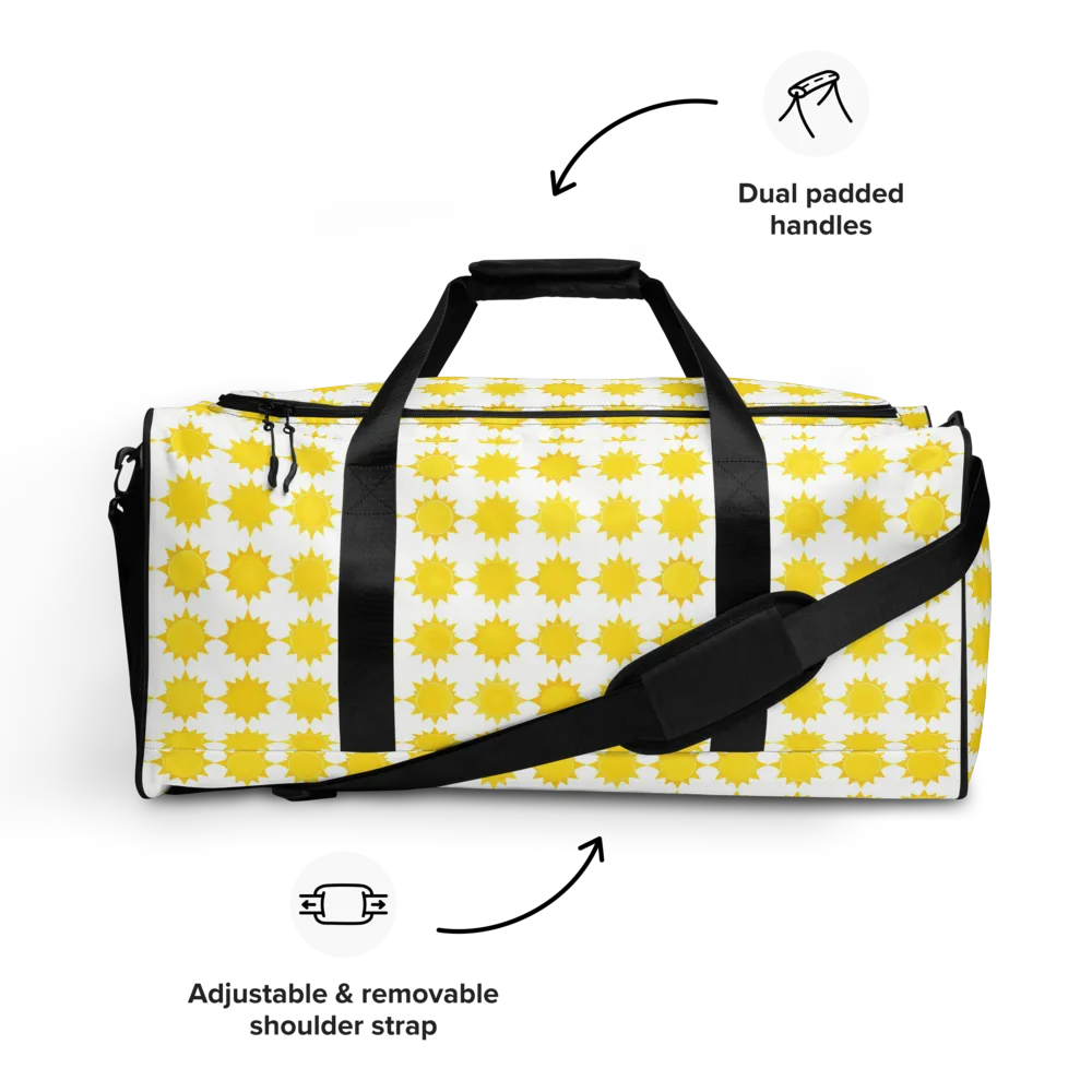 Solar Check on Duffle Bag — Front