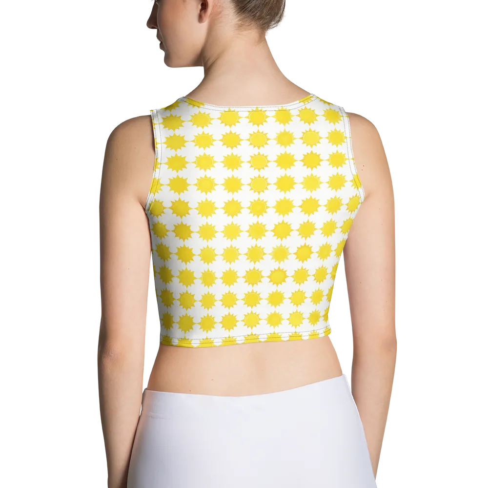 Solar Check on Crop Top — Back