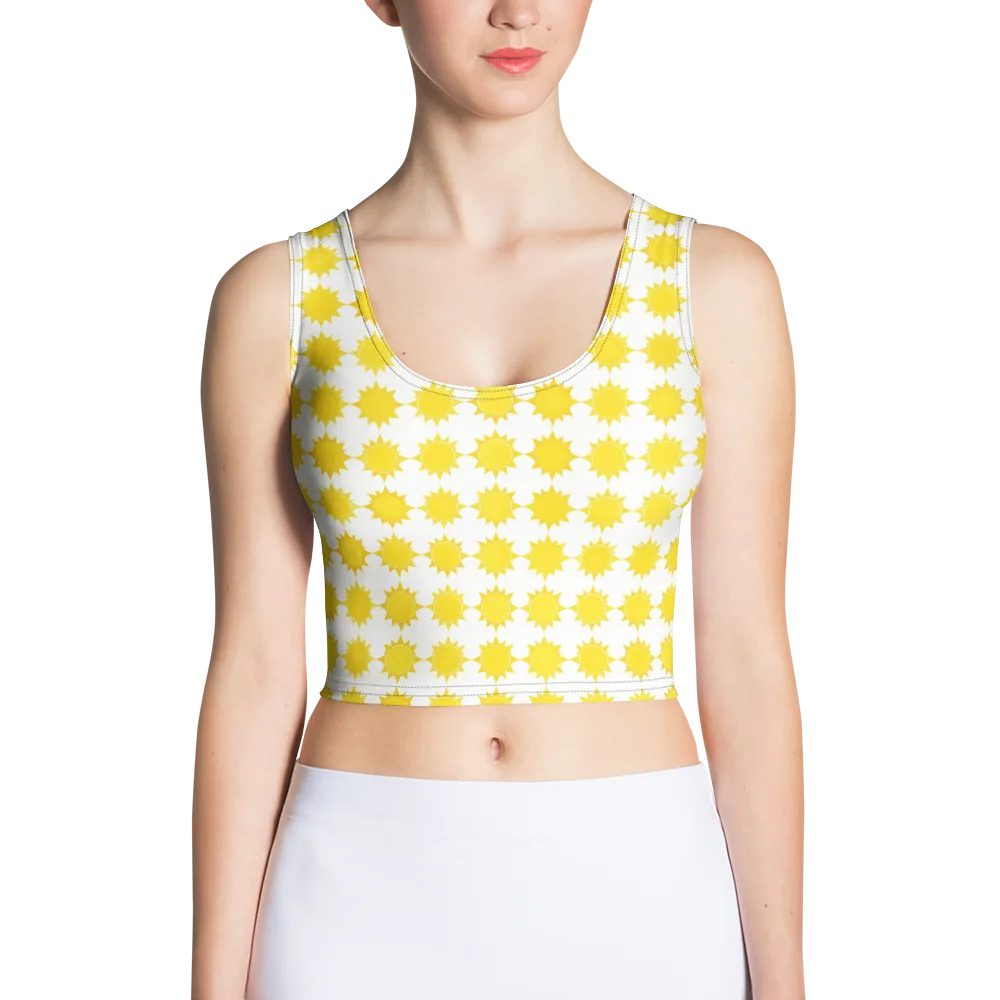 Solar Check on Crop Top — Front