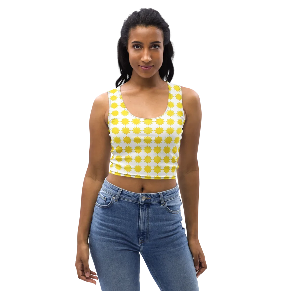 Solar Check on Crop Top — Front
