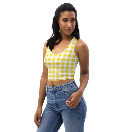Solar Check on a Crop Top