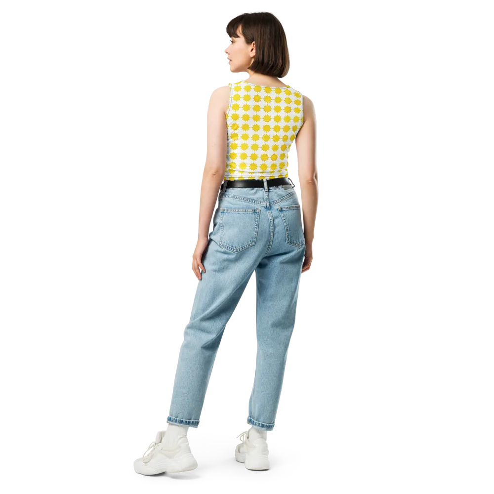 Solar Check on Crop Top — Back