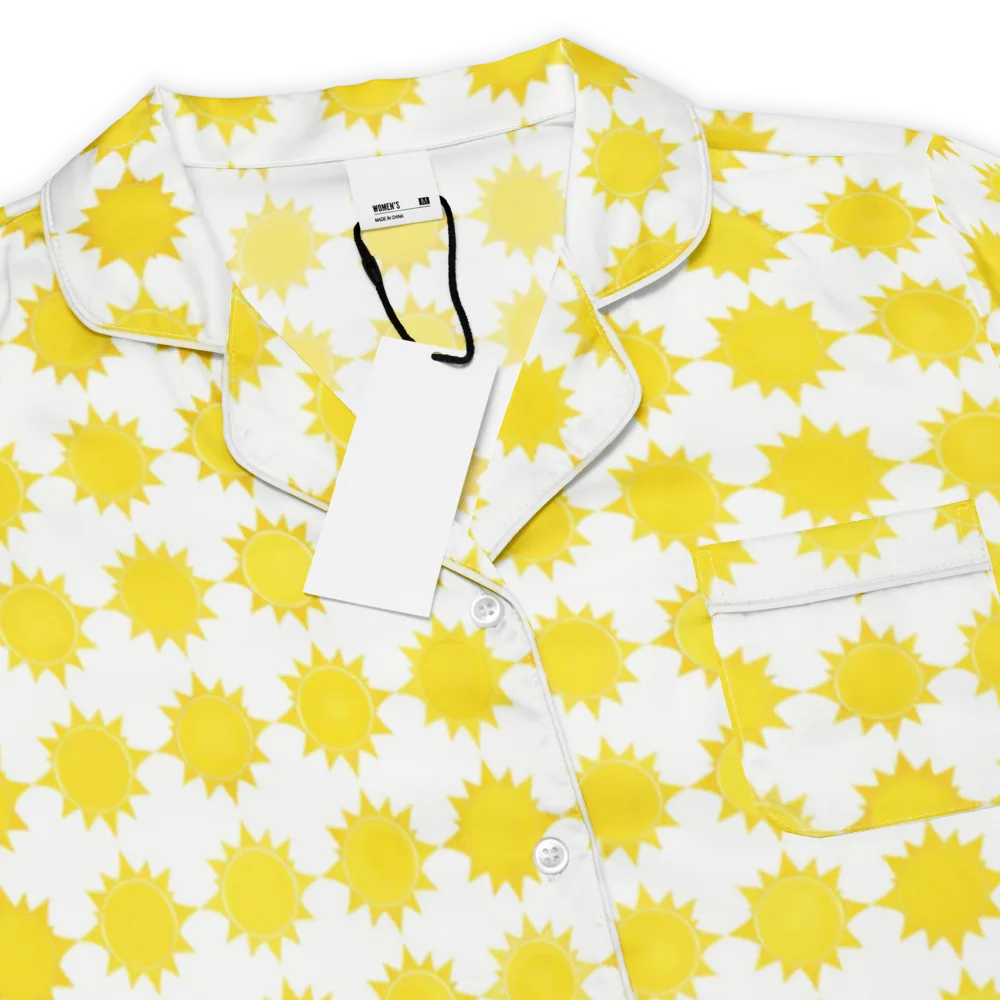 Solar Check on Women's Short Sleeve Pajama Top — Product details