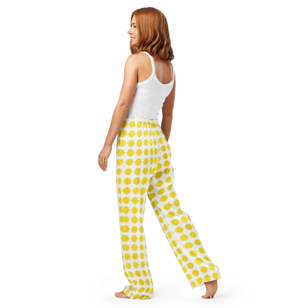 Solar Check on Women's Pajama Pants — Back