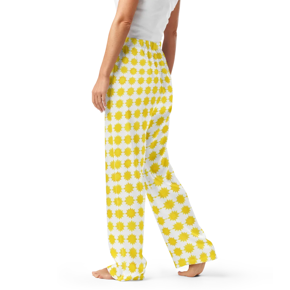 Solar Check on Women's Pajama Pants — Left