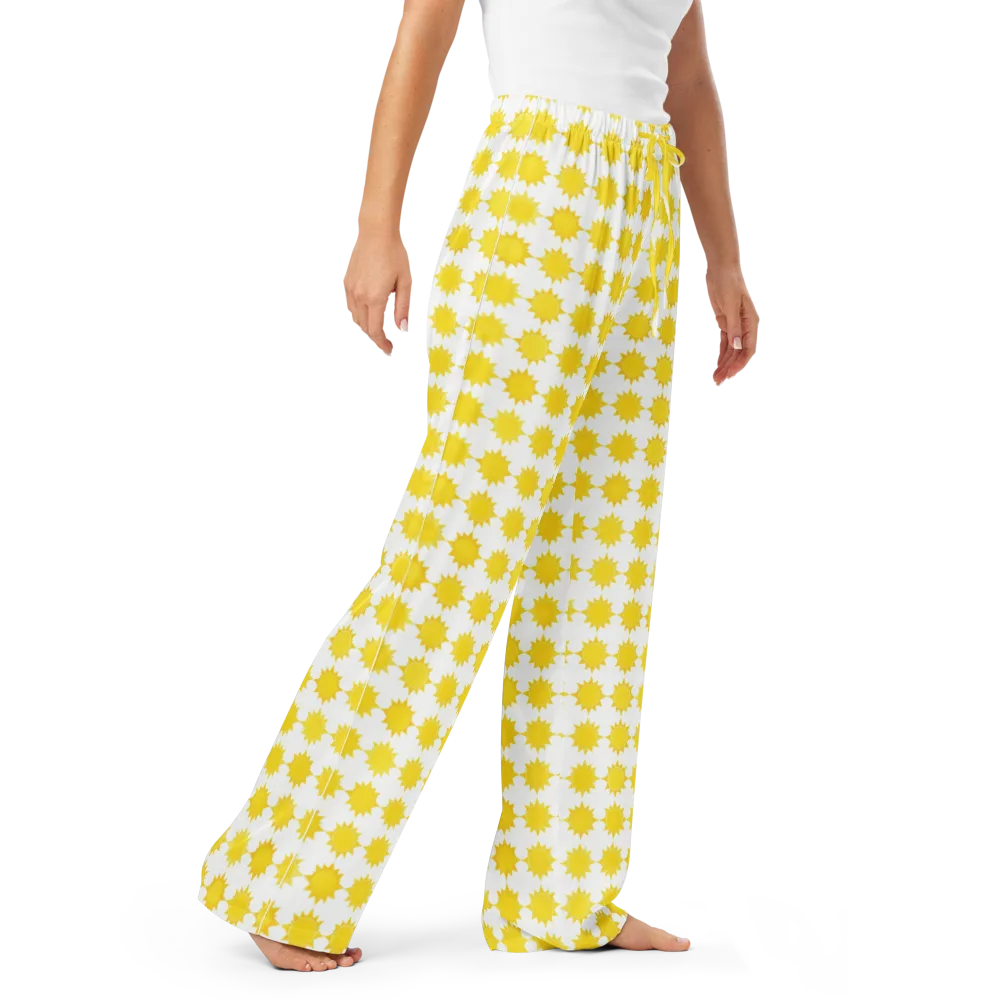 Solar Check on Women's Pajama Pants — Right Front