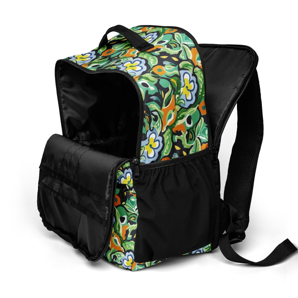 Verdant Rhapsody on Utility Backpack — Product details 2