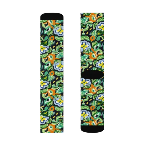 Verdant Rhapsody on a Socks