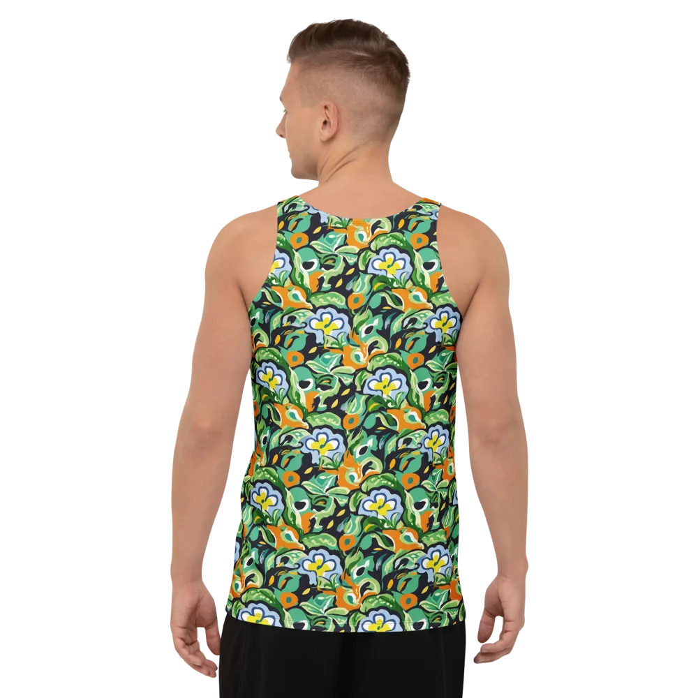 Verdant Rhapsody on Men's Tank Top — Back
