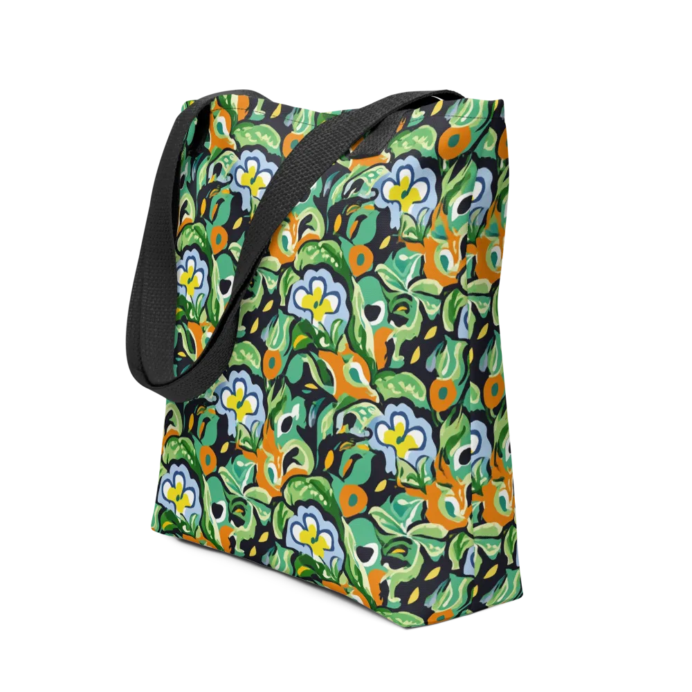 Verdant Rhapsody on Tote Bag — Front