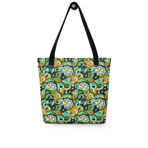 Verdant Rhapsody on a Tote Bag