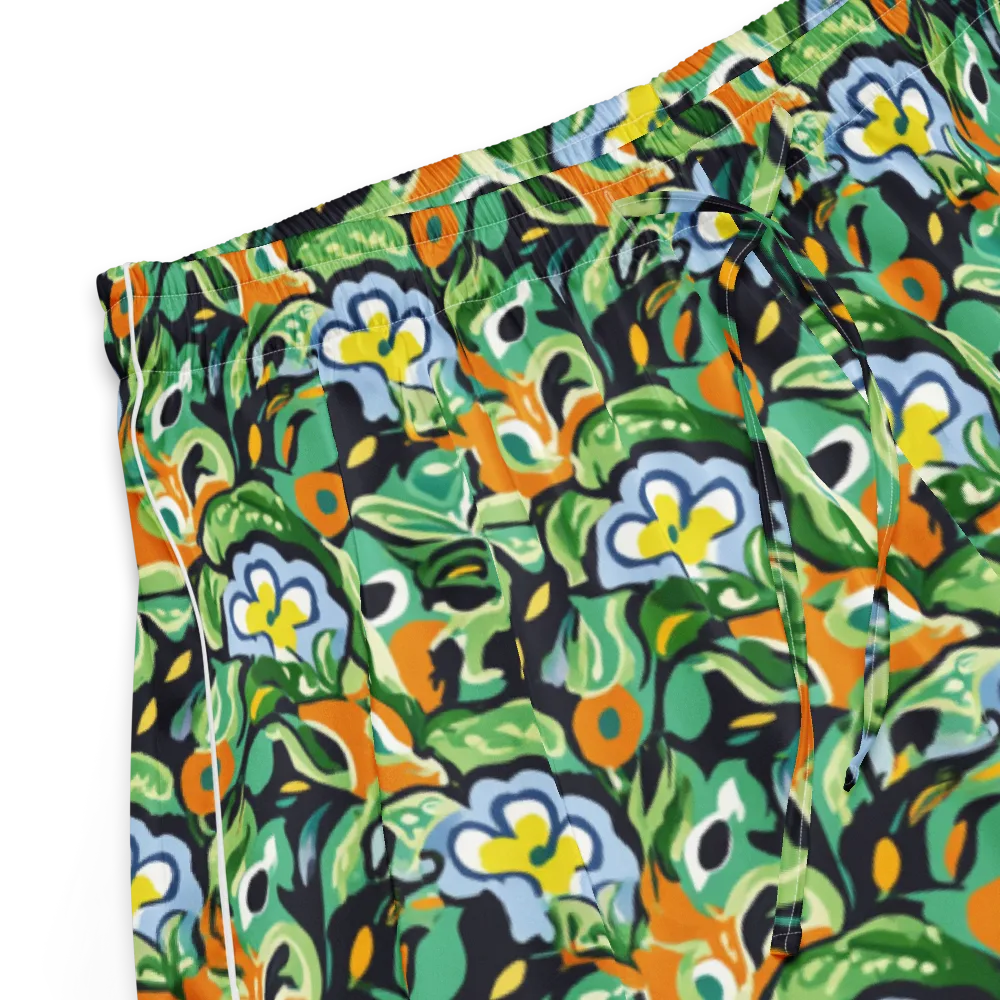 Verdant Rhapsody on Women's Pajama Shorts — Product details