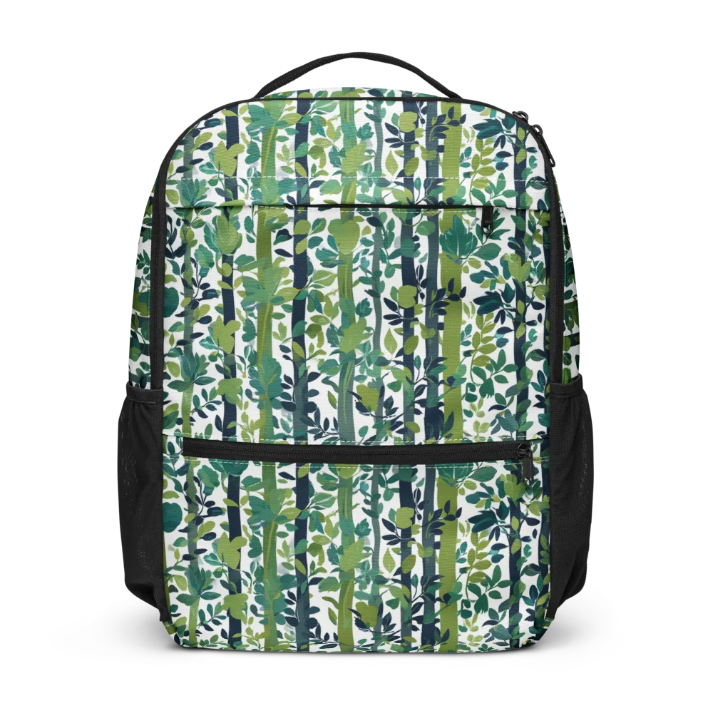 Bamboo Canopy on Utility Backpack — Front