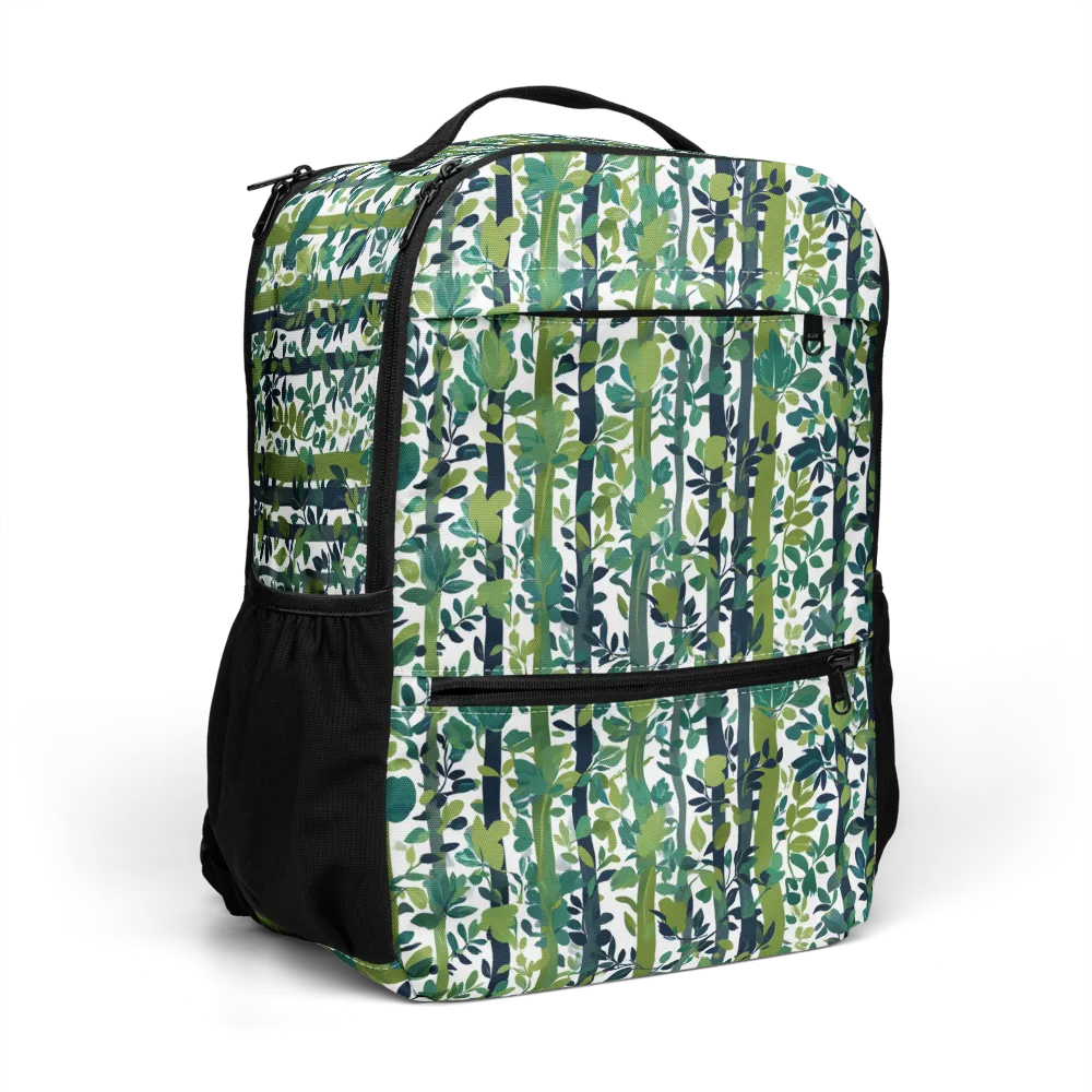 Bamboo Canopy on Utility Backpack — Right Front