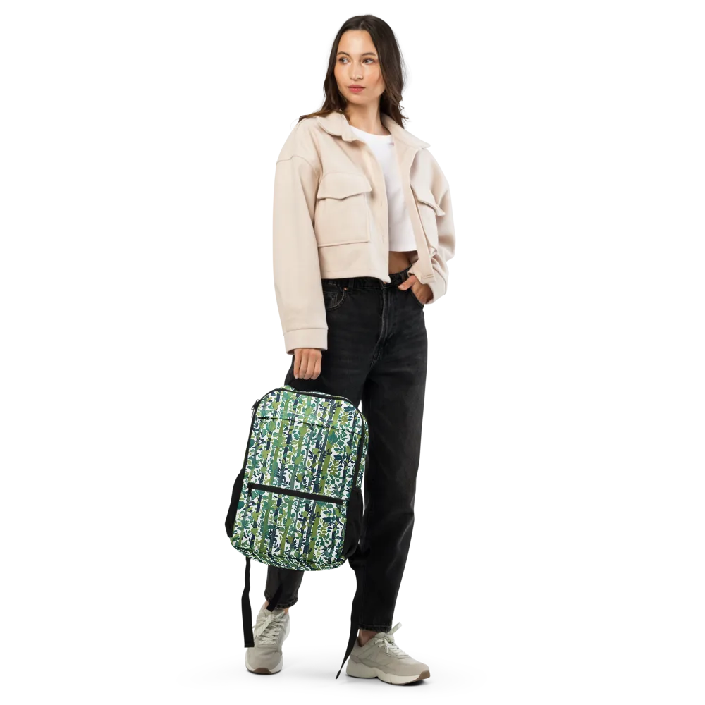 Bamboo Canopy on Utility Backpack — Front