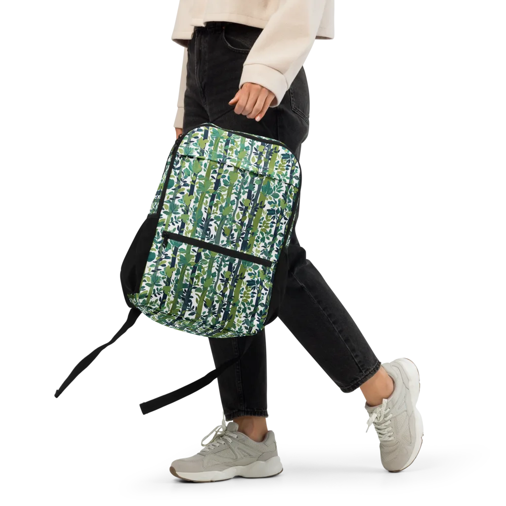Bamboo Canopy on Utility Backpack — Front