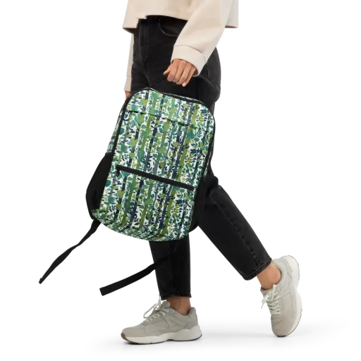 Bamboo Canopy on a Utility Backpack