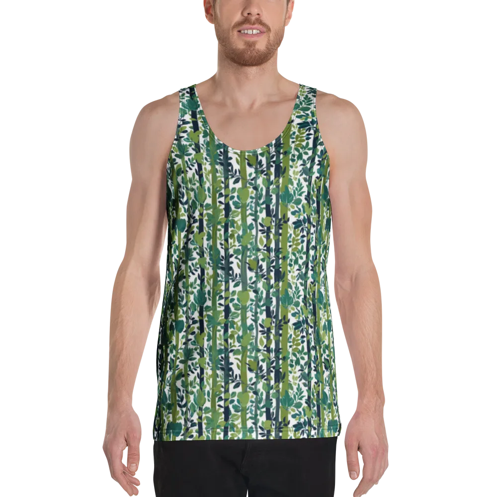 Bamboo Canopy on Men's Tank Top — Front