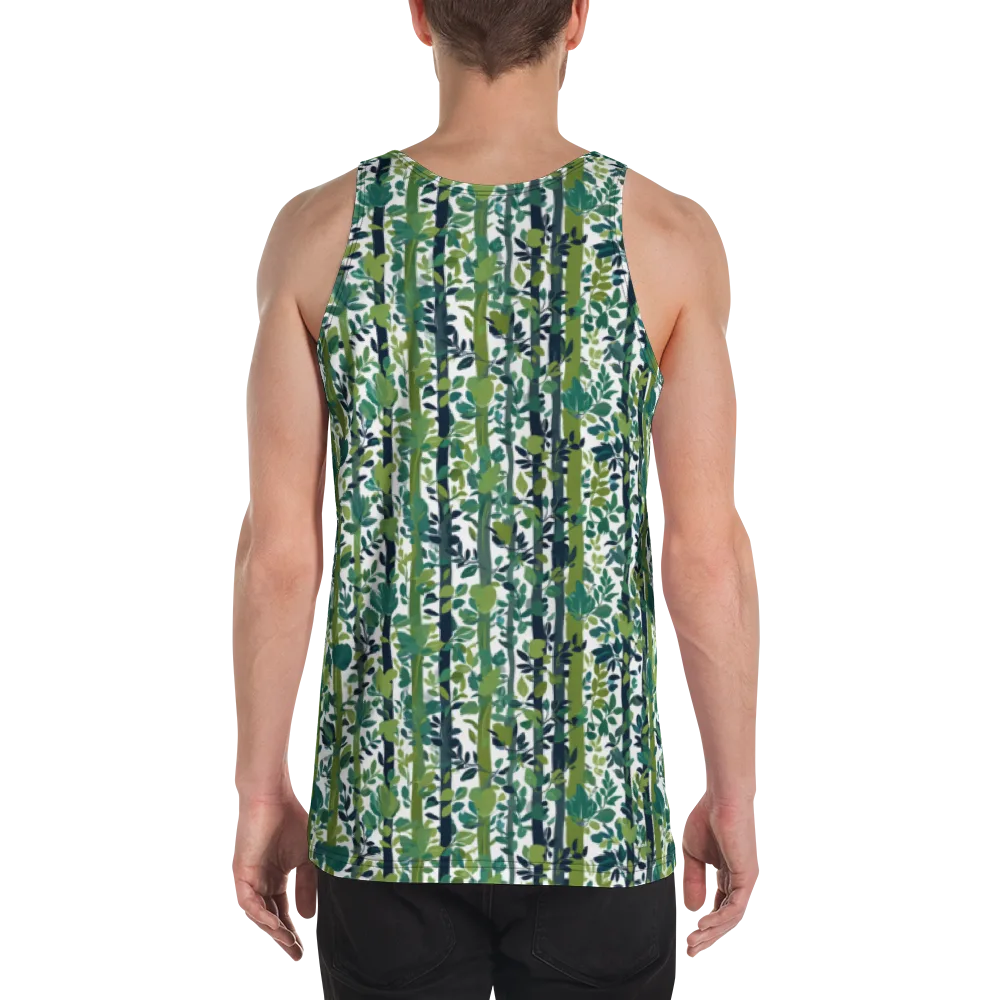 Bamboo Canopy on Men's Tank Top — Back