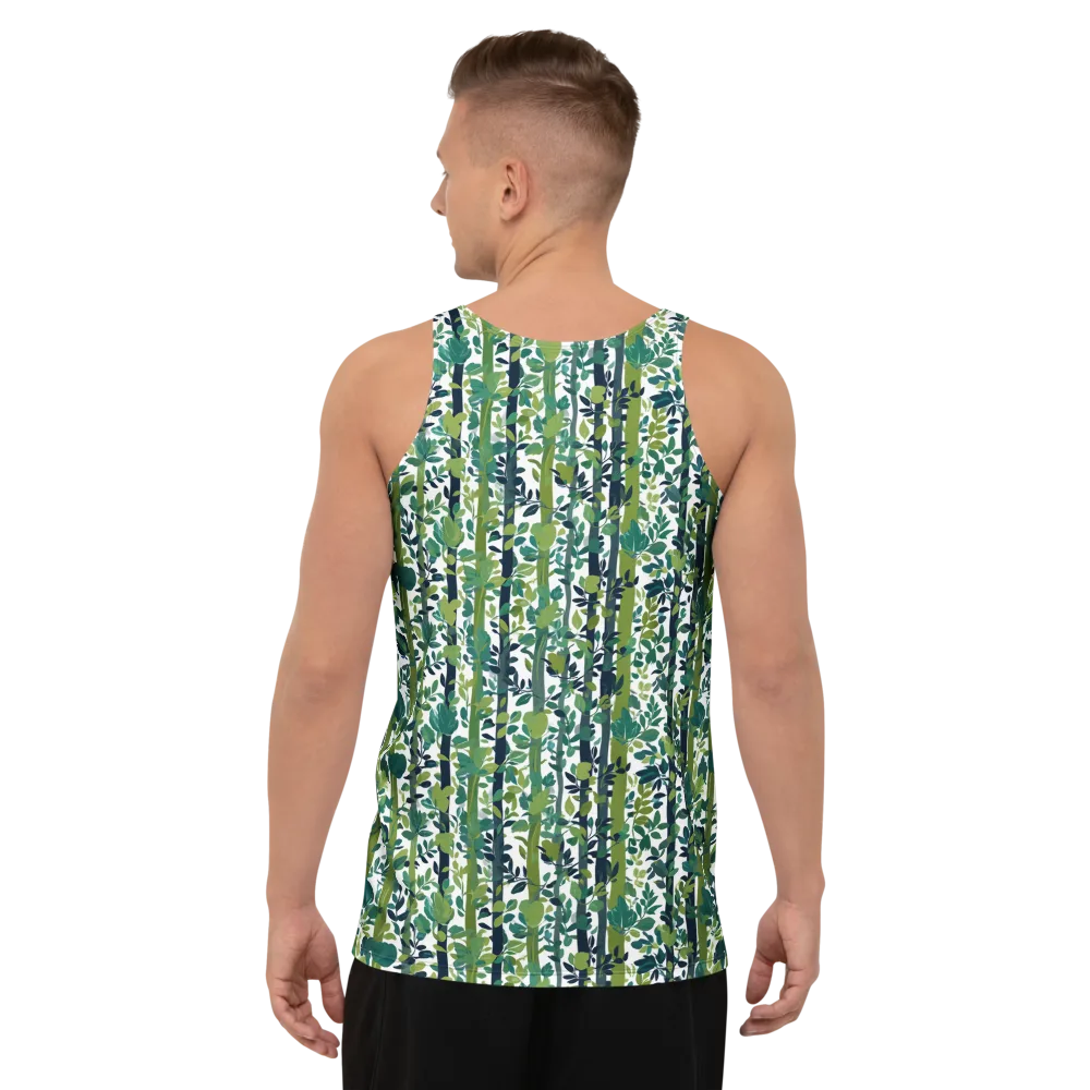 Bamboo Canopy on Men's Tank Top — Back