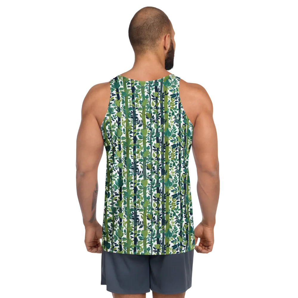 Bamboo Canopy on Men's Tank Top — Back