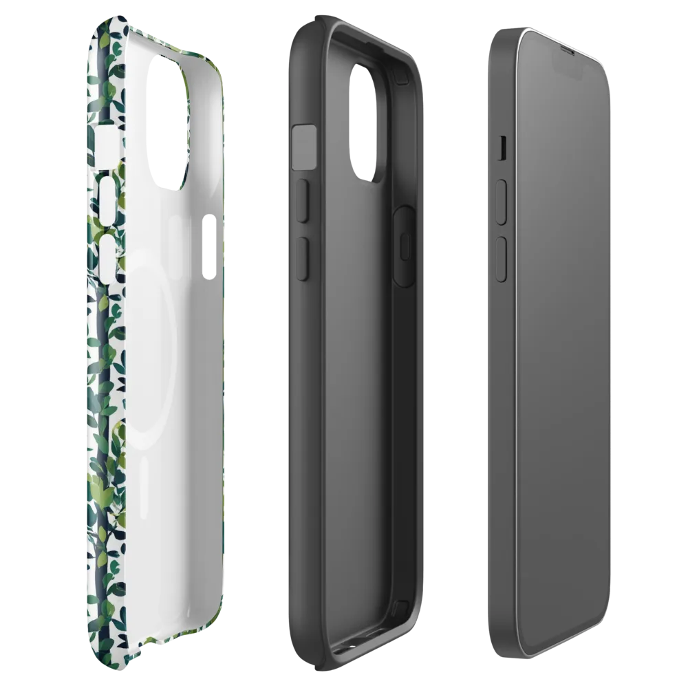 Bamboo Canopy on MagSafe Tough Case for iPhone® — Front
