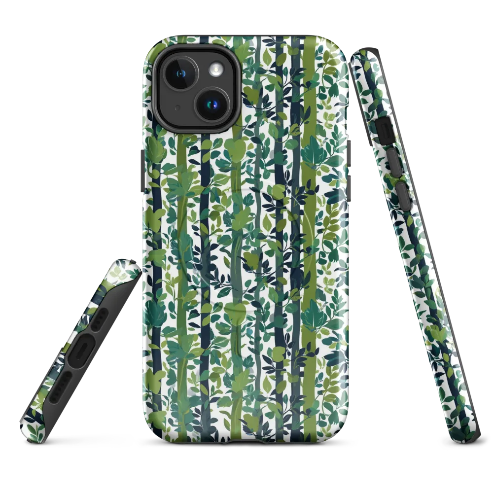 Bamboo Canopy on MagSafe Tough Case for iPhone® — Front