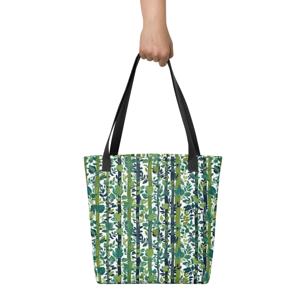 Bamboo Canopy on Tote Bag — Front