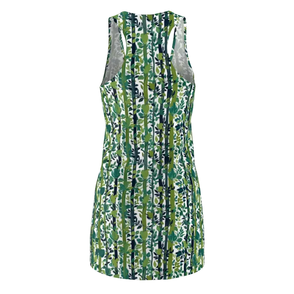 Bamboo Canopy on Racerback Dress — Back