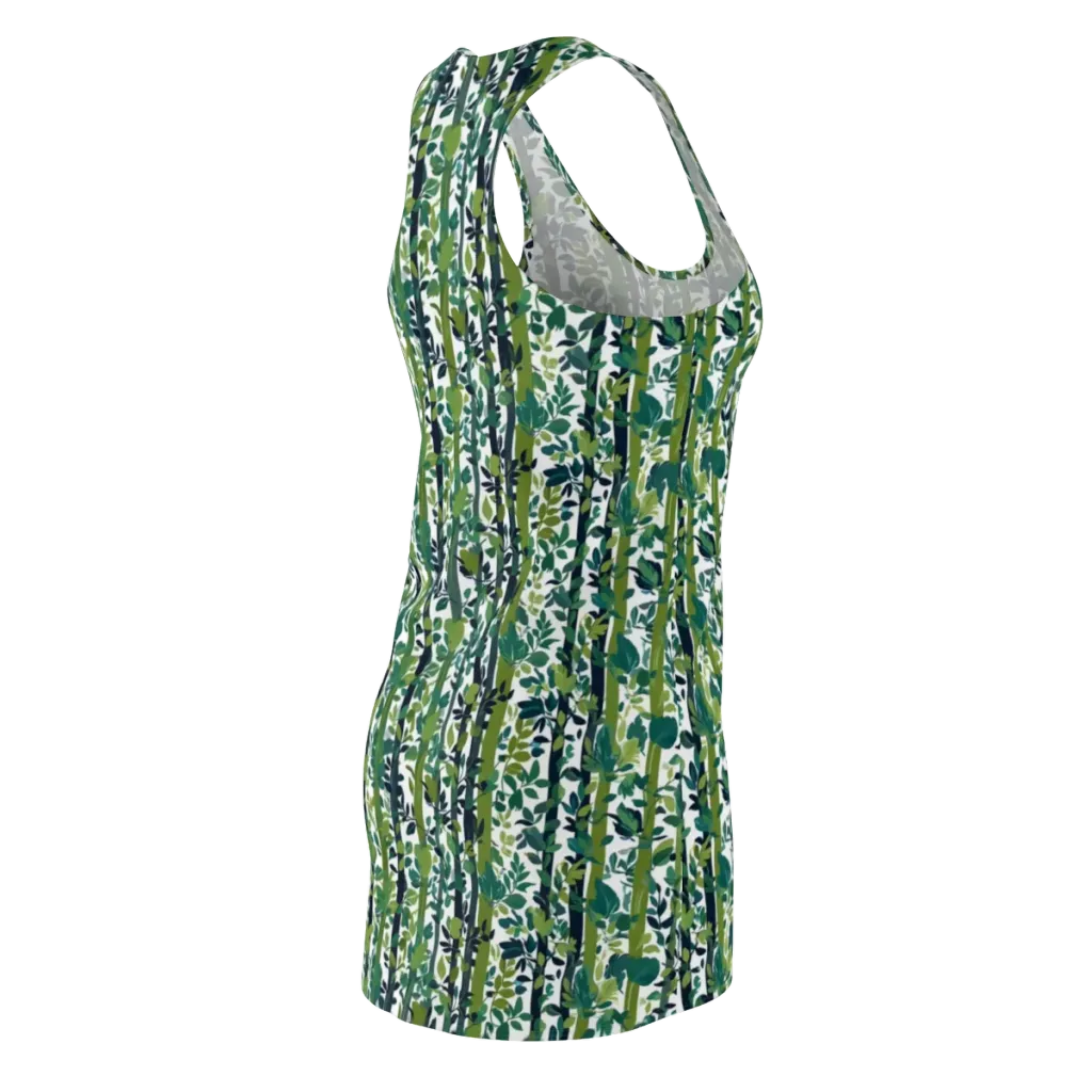 Bamboo Canopy on Racerback Dress — Back Side